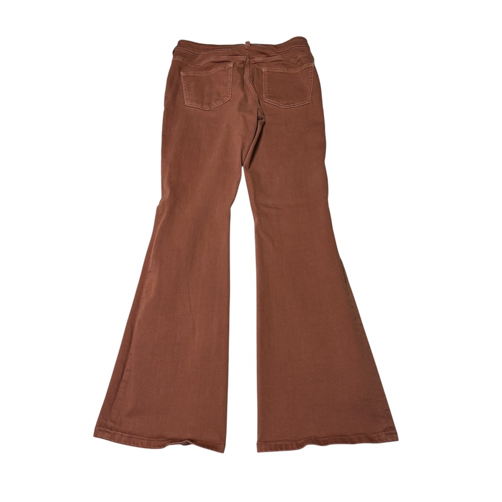 Pilcro Anthropologie High Rise Skinny Bootcut Jeans Brown Womens Size 28X30 - Picture 7 of 12